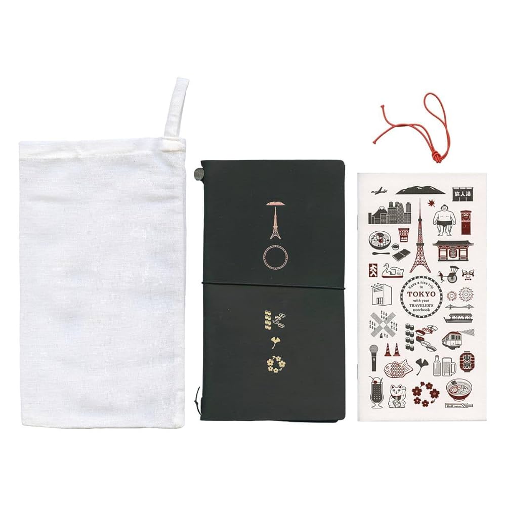 Amazon | トラベラーズノート レギュラーサイズ 限定 TOKYO 黒